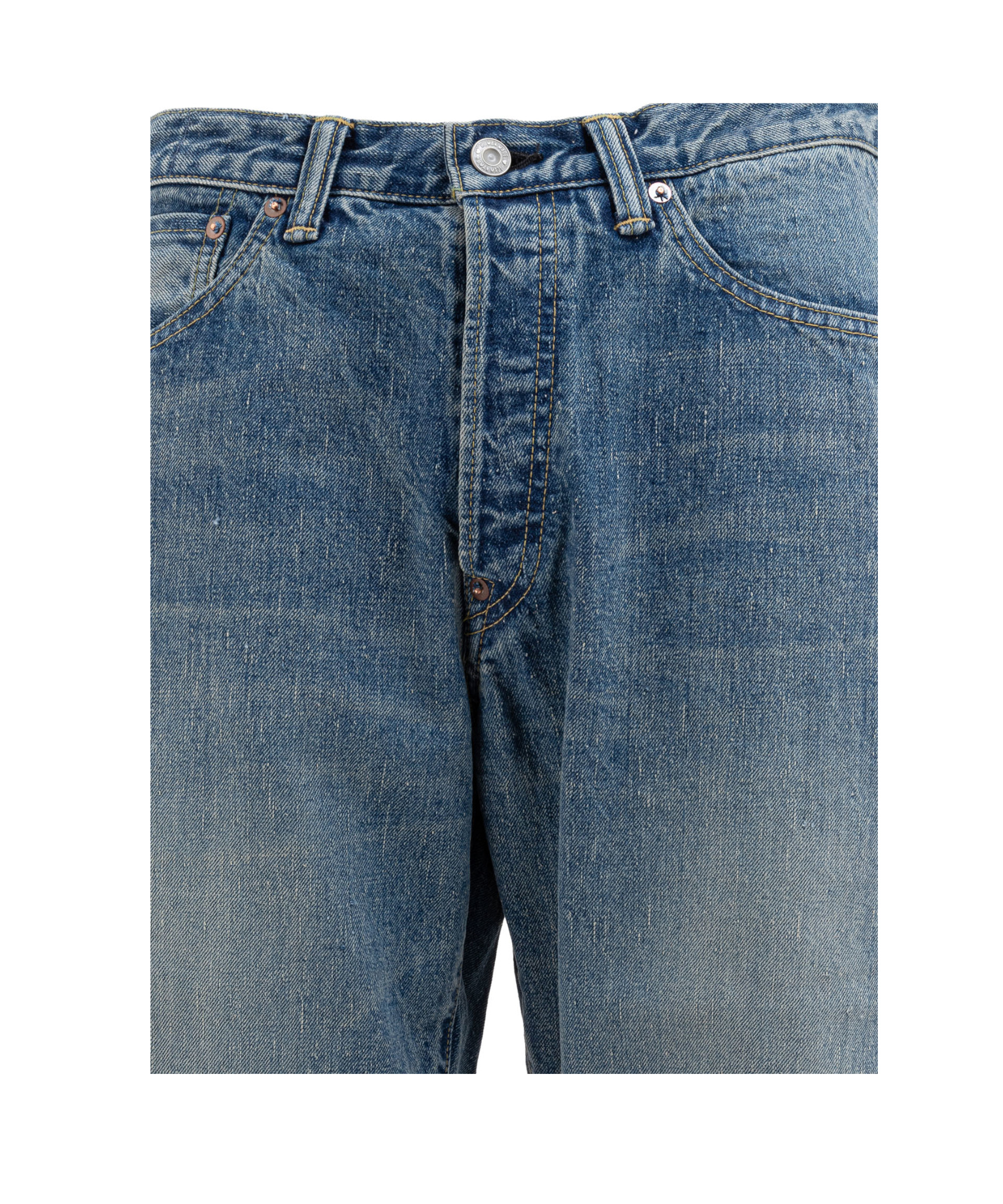 Human Made Belt-loop Jeans In Blue
