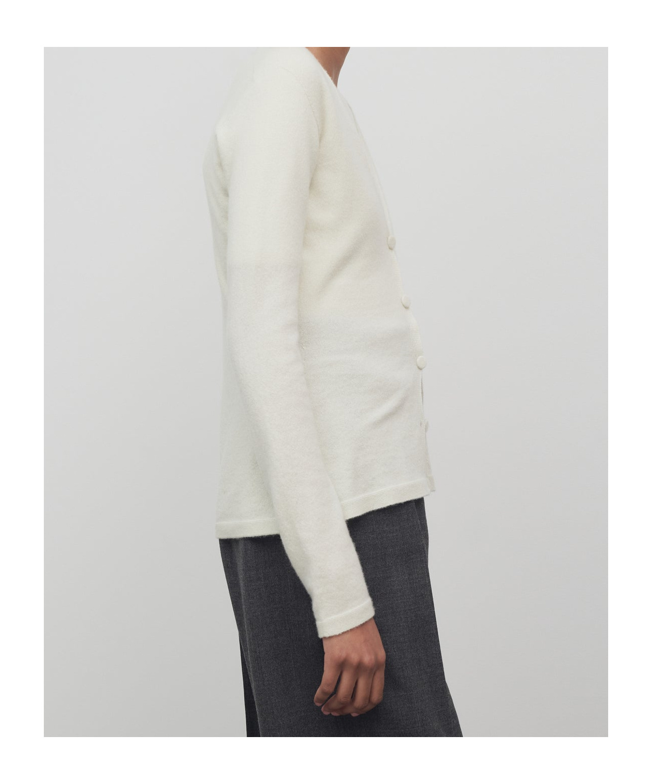 The Row Imperia Long-sleeved Cashmere Cardigan