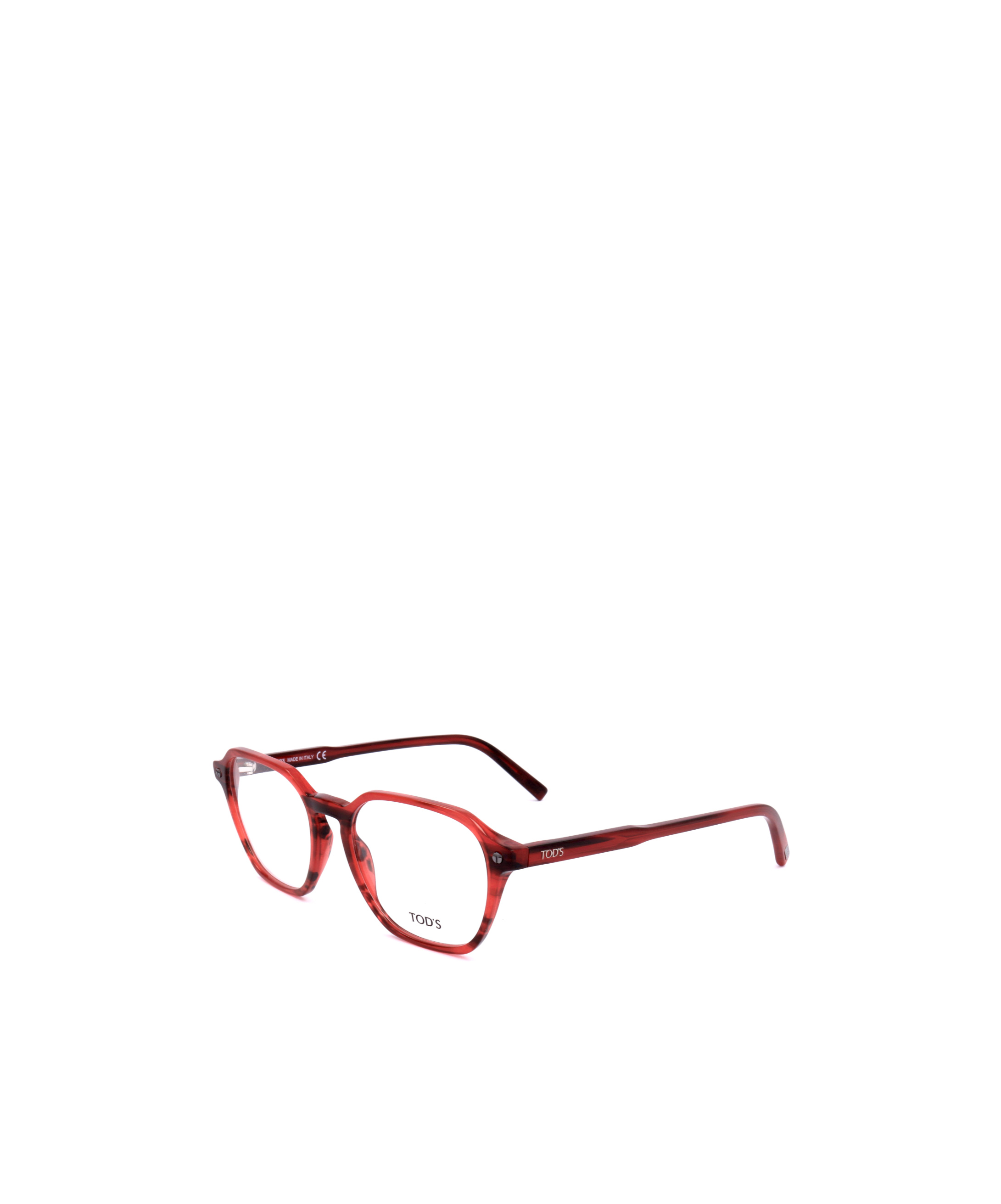 Tod's Square Frame Flat Mirror In Red