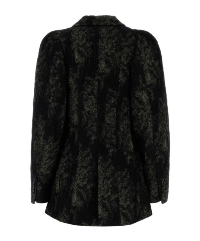 Uma Wang Long-sleeved Casual Jacket In Black