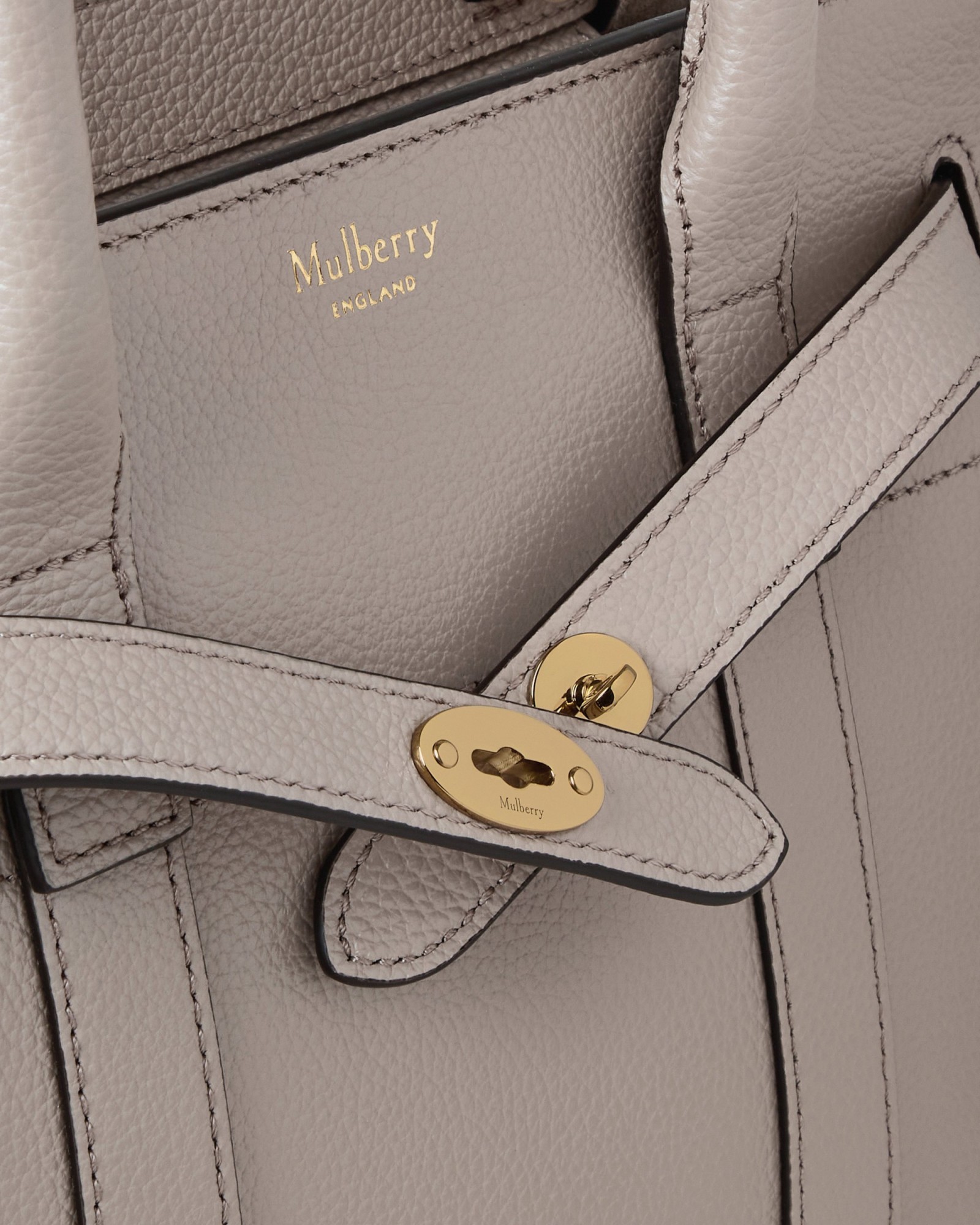 Mulberry Double Handle Shoulder Bag In Brown