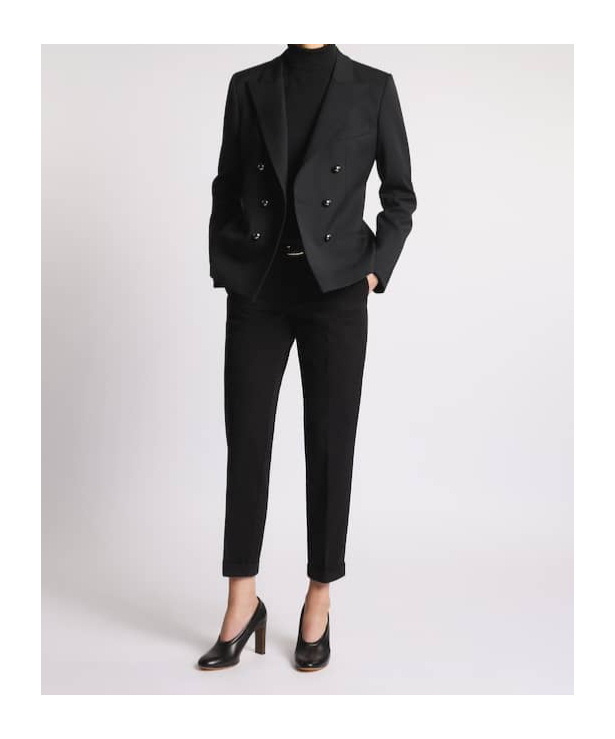Tod's Belt Loops Slacks In Black