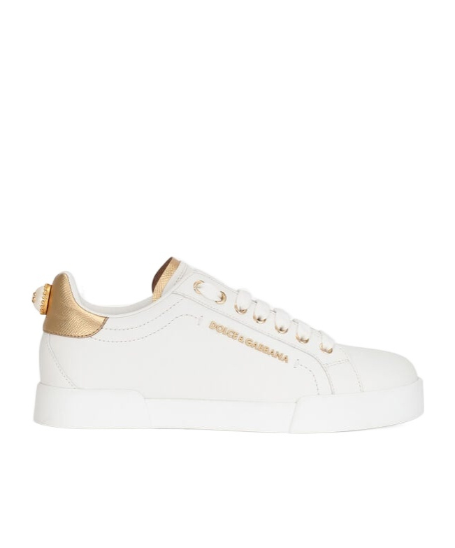 Dolce & Gabbana Dolce&gabbana Women Portofino Sneakers In White
