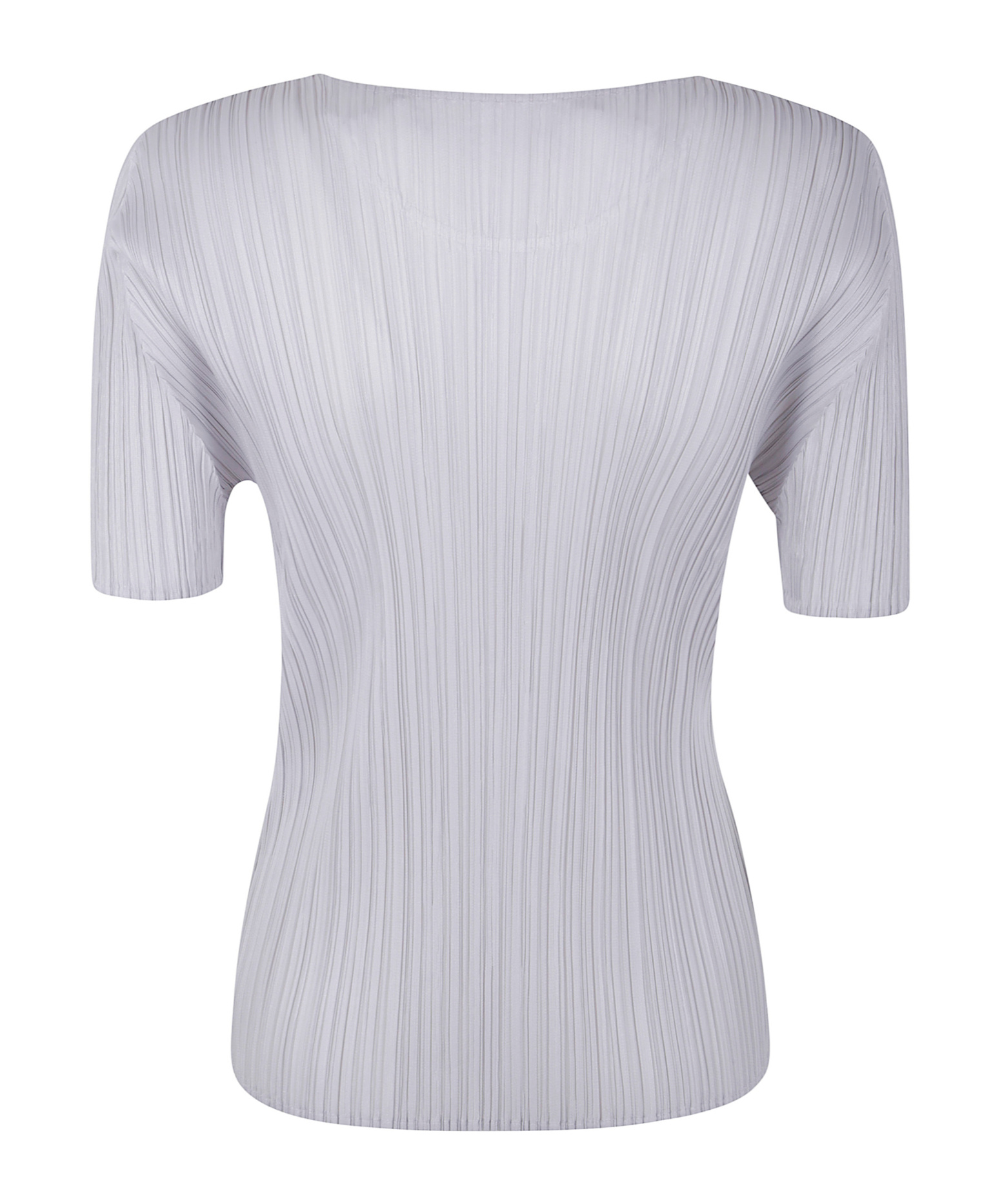 Issey Miyake Pleated Short-sleeve Top