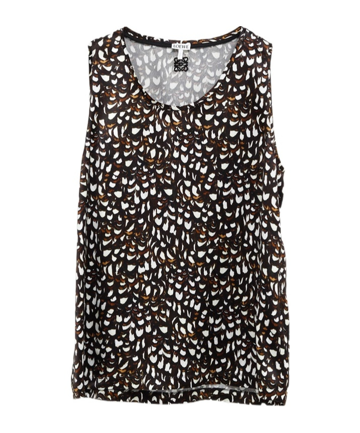 Loewe Sleeveless Vest In Multi