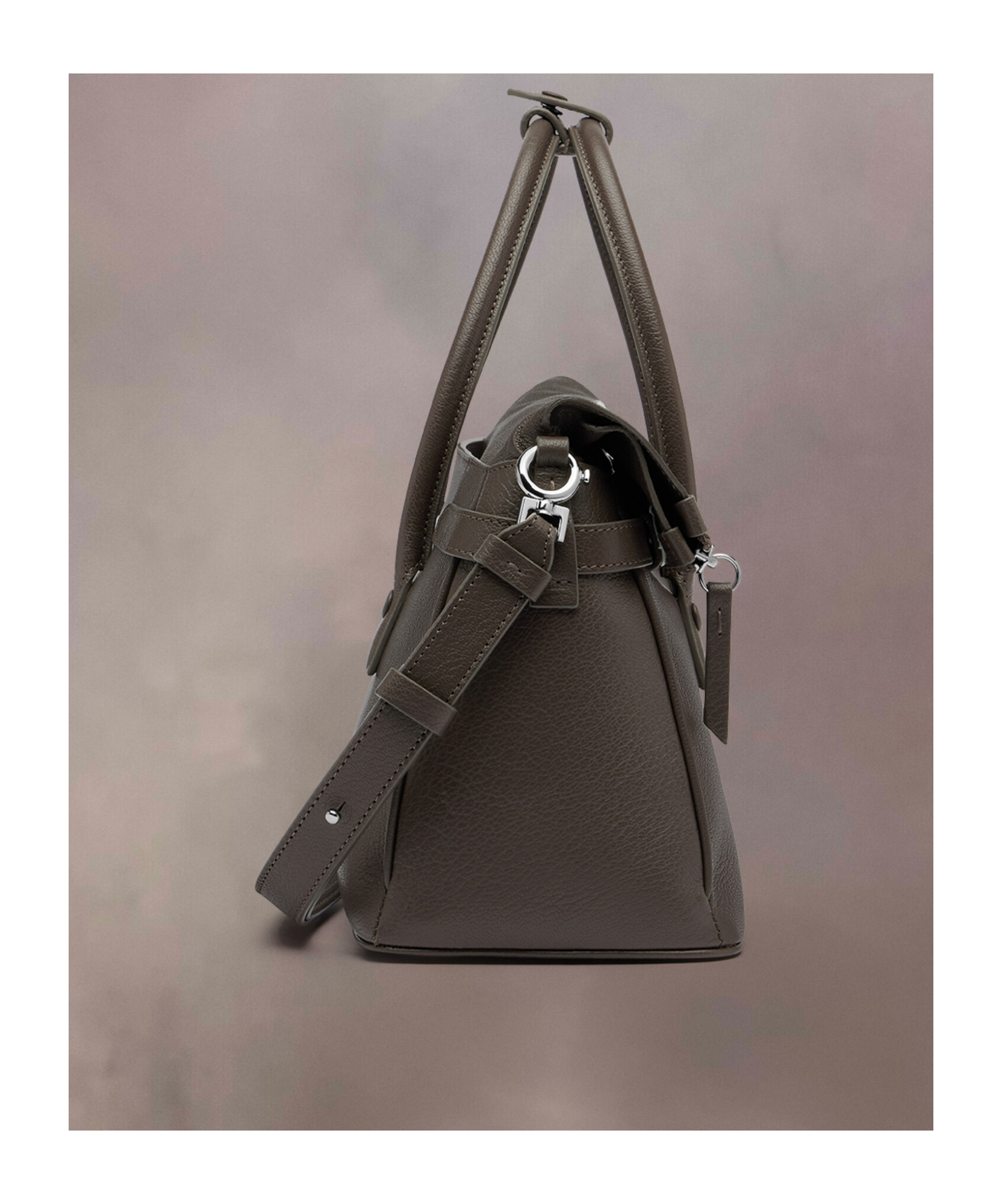 Maison Margiela Medium 5ac Leather Tote Bag In Black