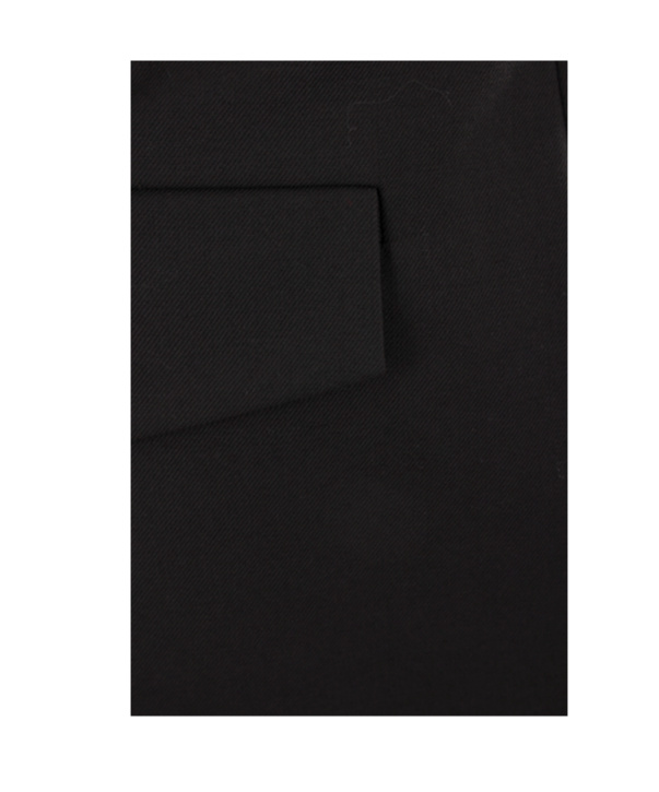 Namacheko Tidan Layered Twill Shorts In Black