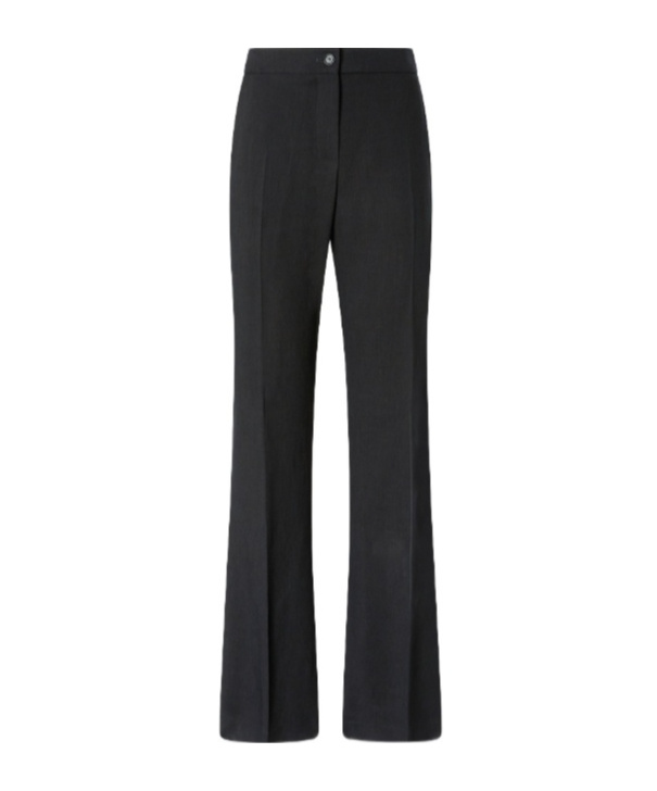Pinko Flared Tailored Trousers In Black