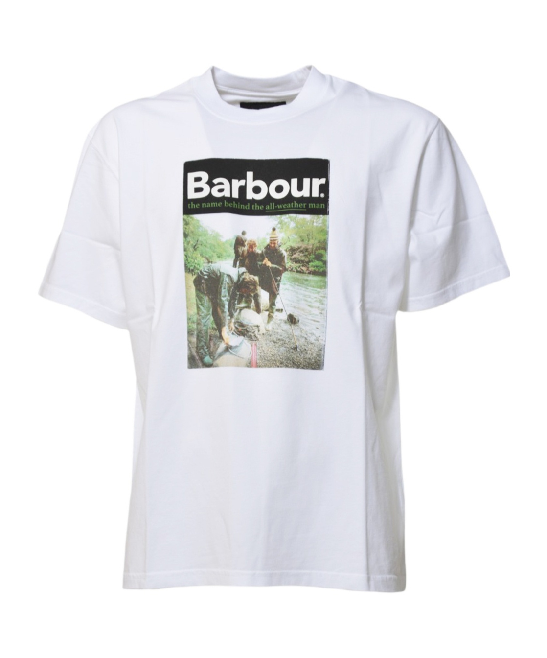 BARBOUR ALL WEATHER OVERSIZED GRAPHIC T-SHIRT