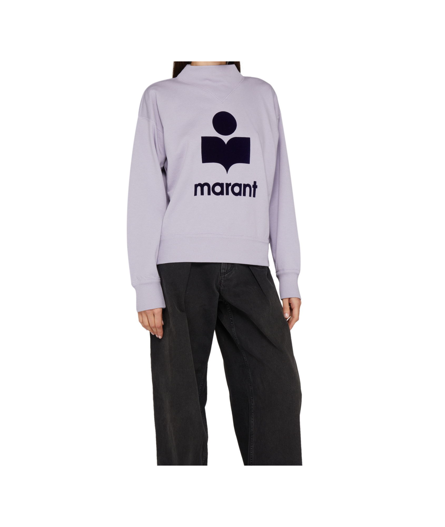 Isabel Marant Étoile Marant Etoile Women Millyny Cotton Sweatshirt In Purple