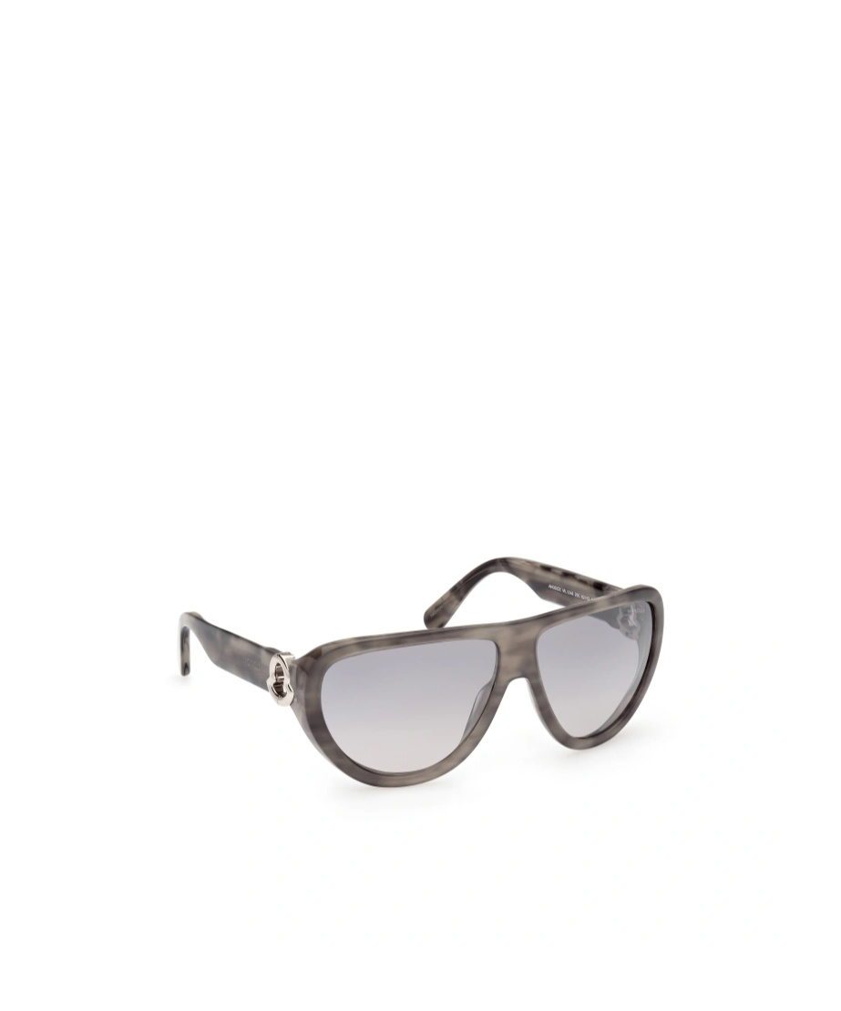 Moncler Oversized-frame Sunglasses In Gray