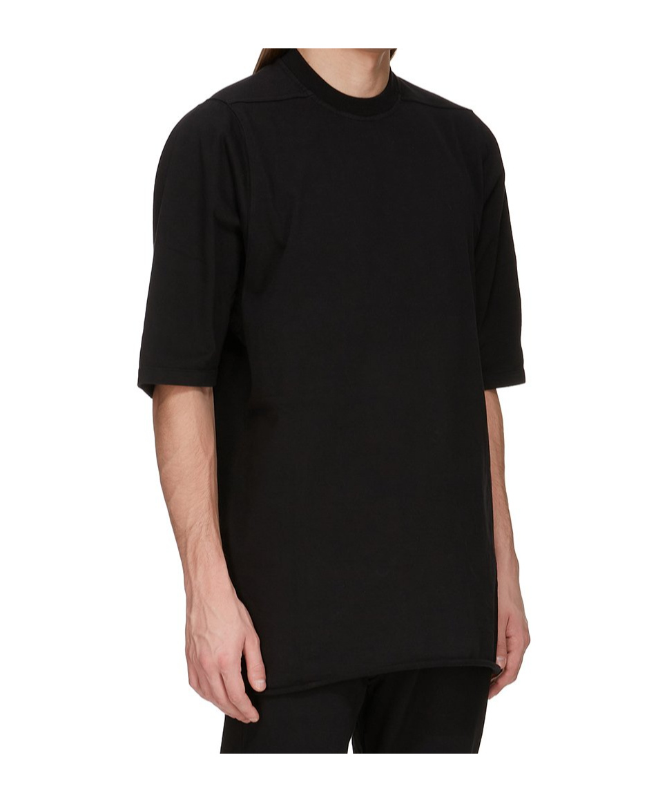 Rick Owens Drkshdw Short-sleeved T-shirt In Black
