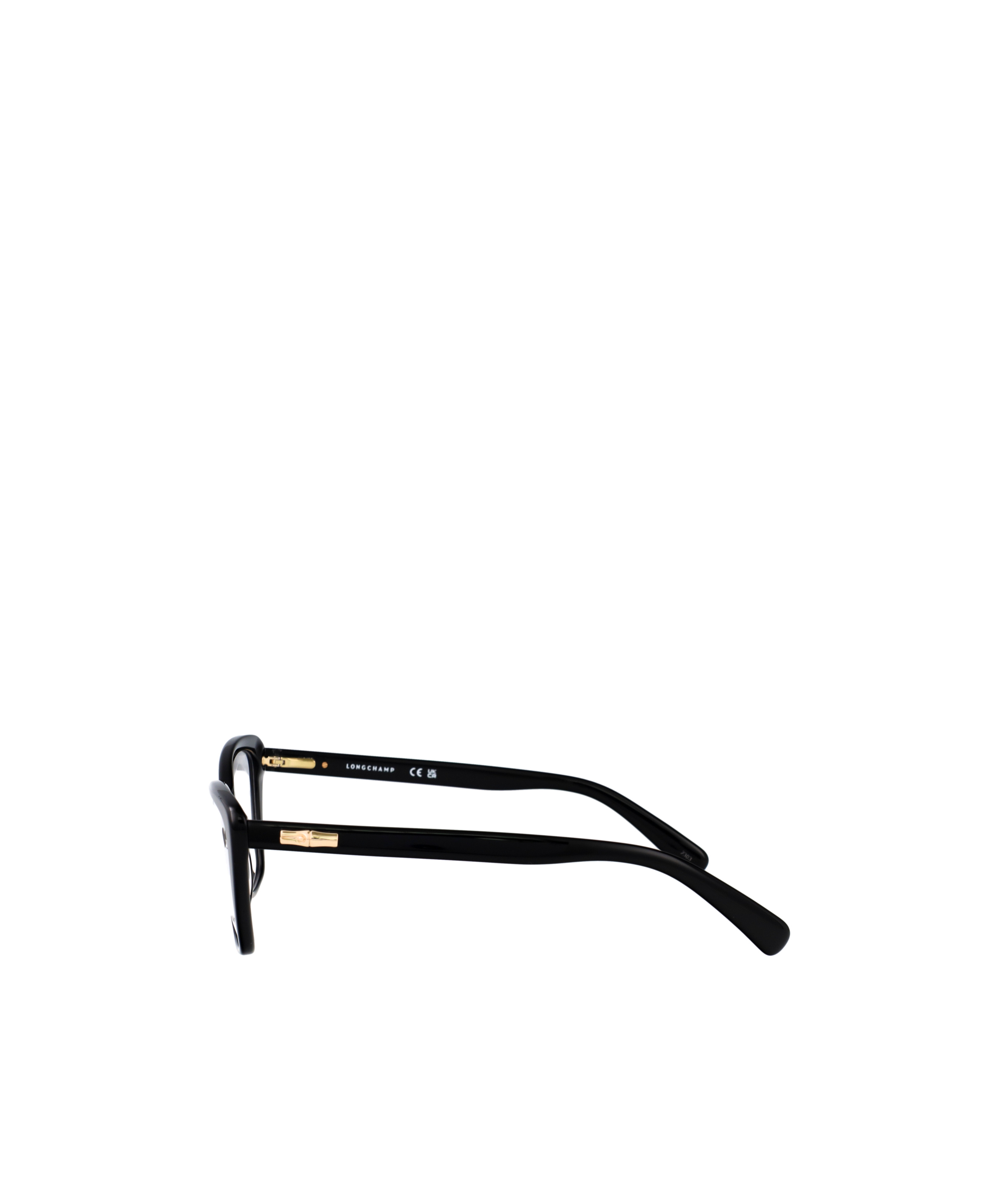 Longchamp Geometric Flat Mirror In Black