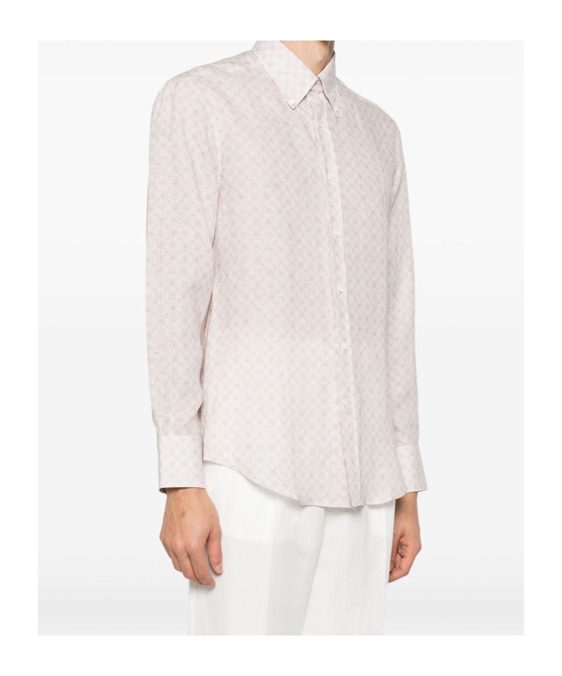 Brunello Cucinelli Long-sleeved Shirt In White