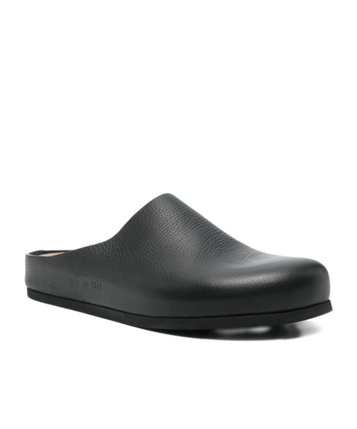 Common Projects Round-toe Mules In Animal Print