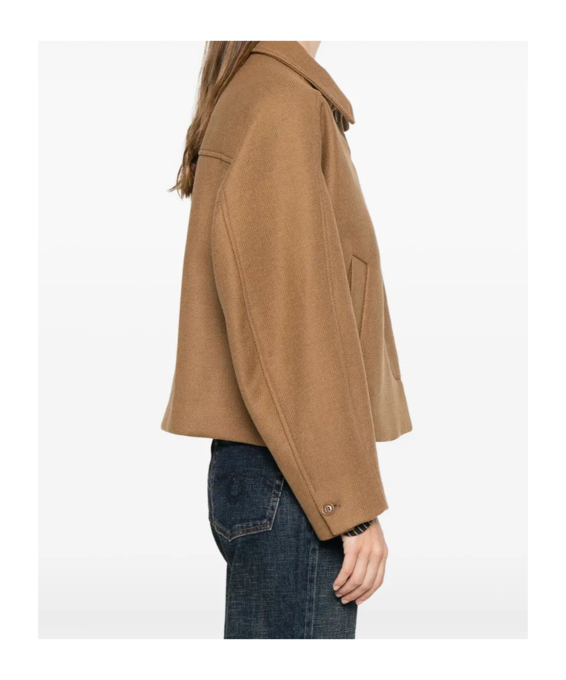 Apc Patch-pocket Jacket In Brown