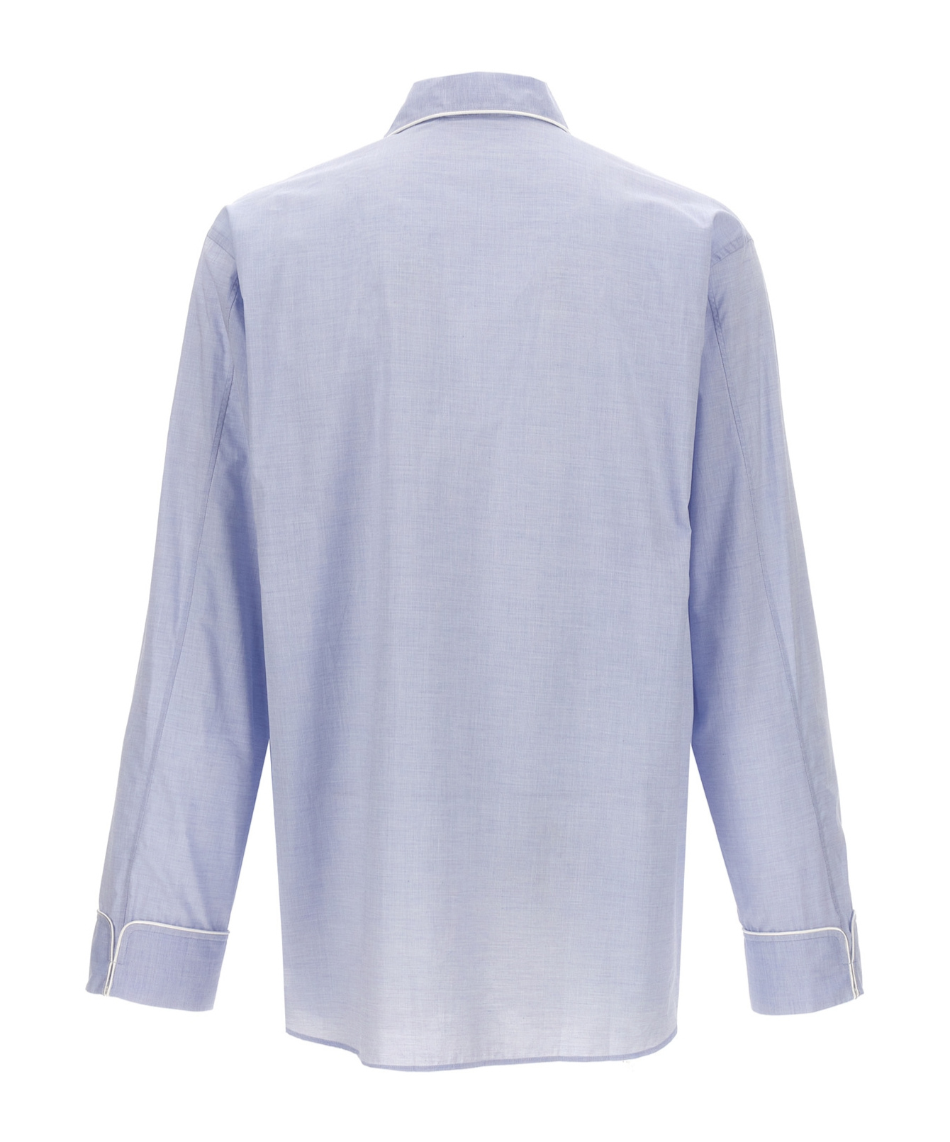 Shop Wales Bonner Market Stripe-detail Shirt In Gray