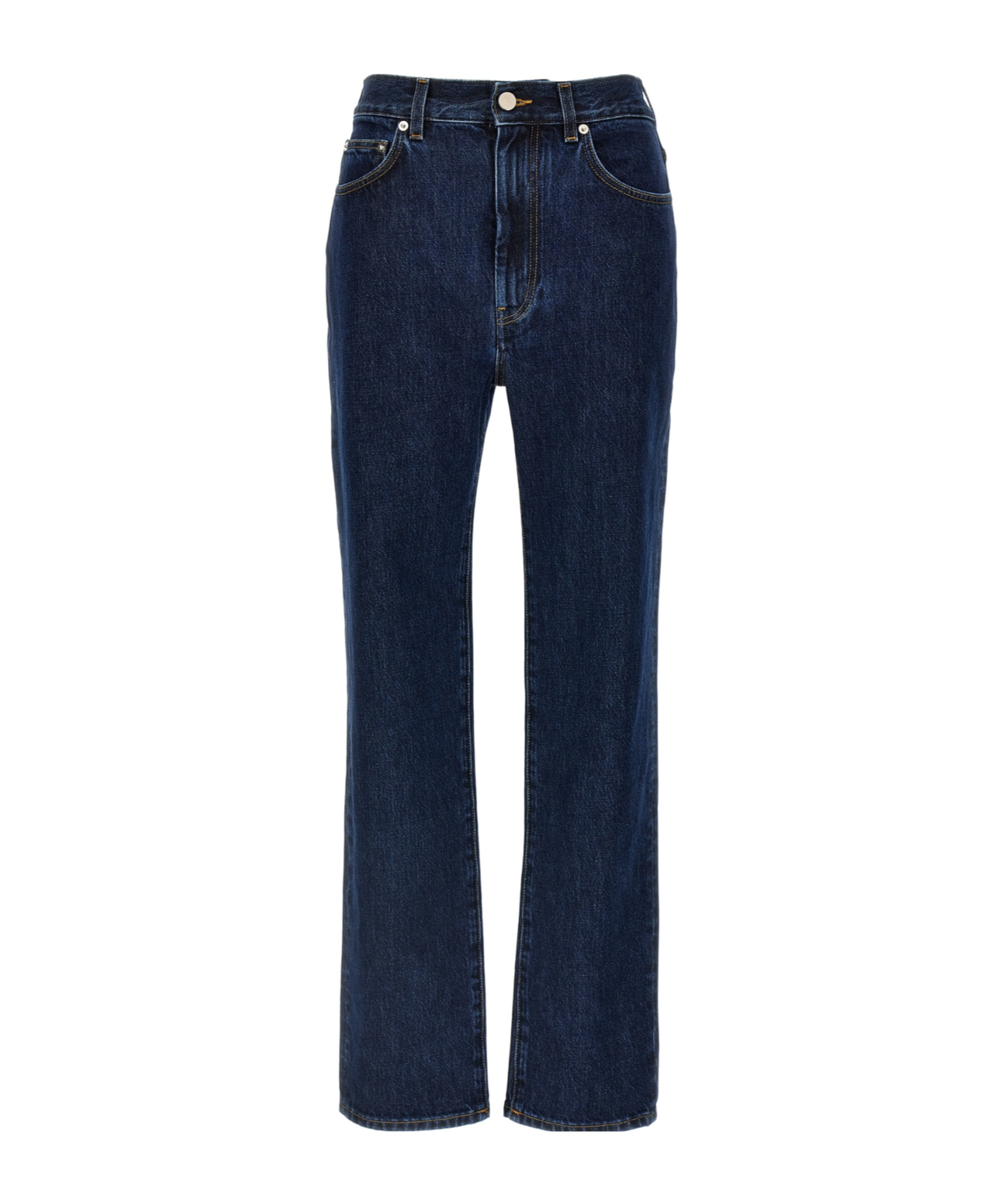 Loulou De Saison Straight Jeans In Animal Print