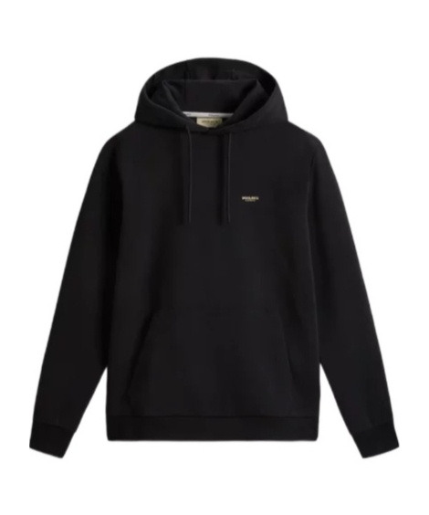 Woolrich Stretch Cotton Blend Sweatshirt With Logo In Multi