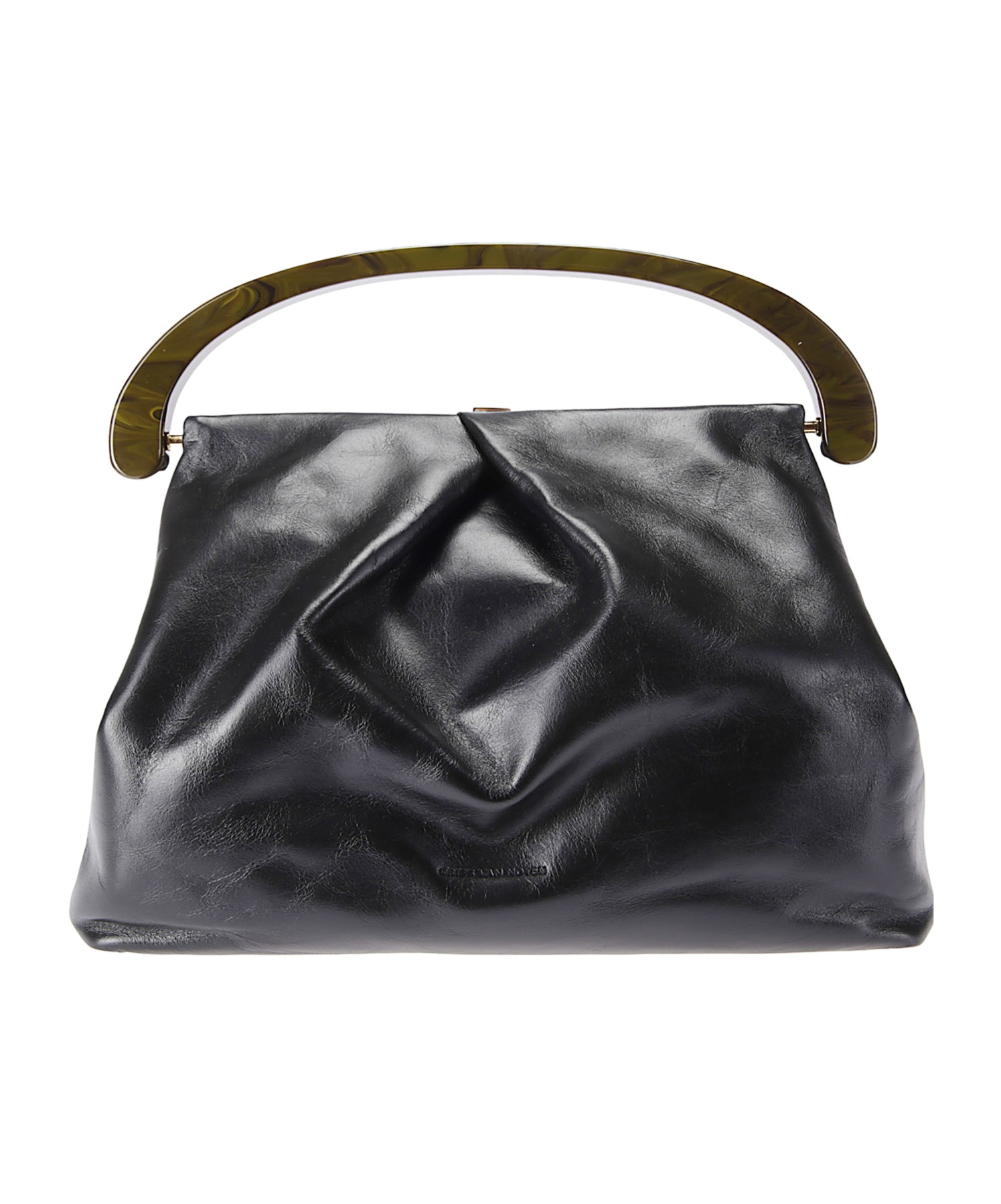 Dries Van Noten Top Handle Tote Bag In Black