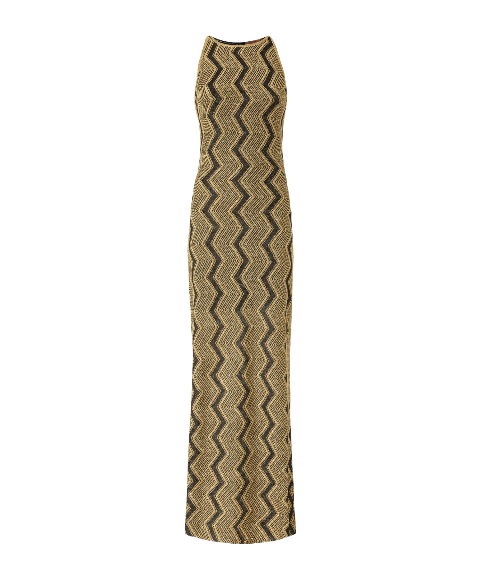 Missoni Round Neck Dress In Green