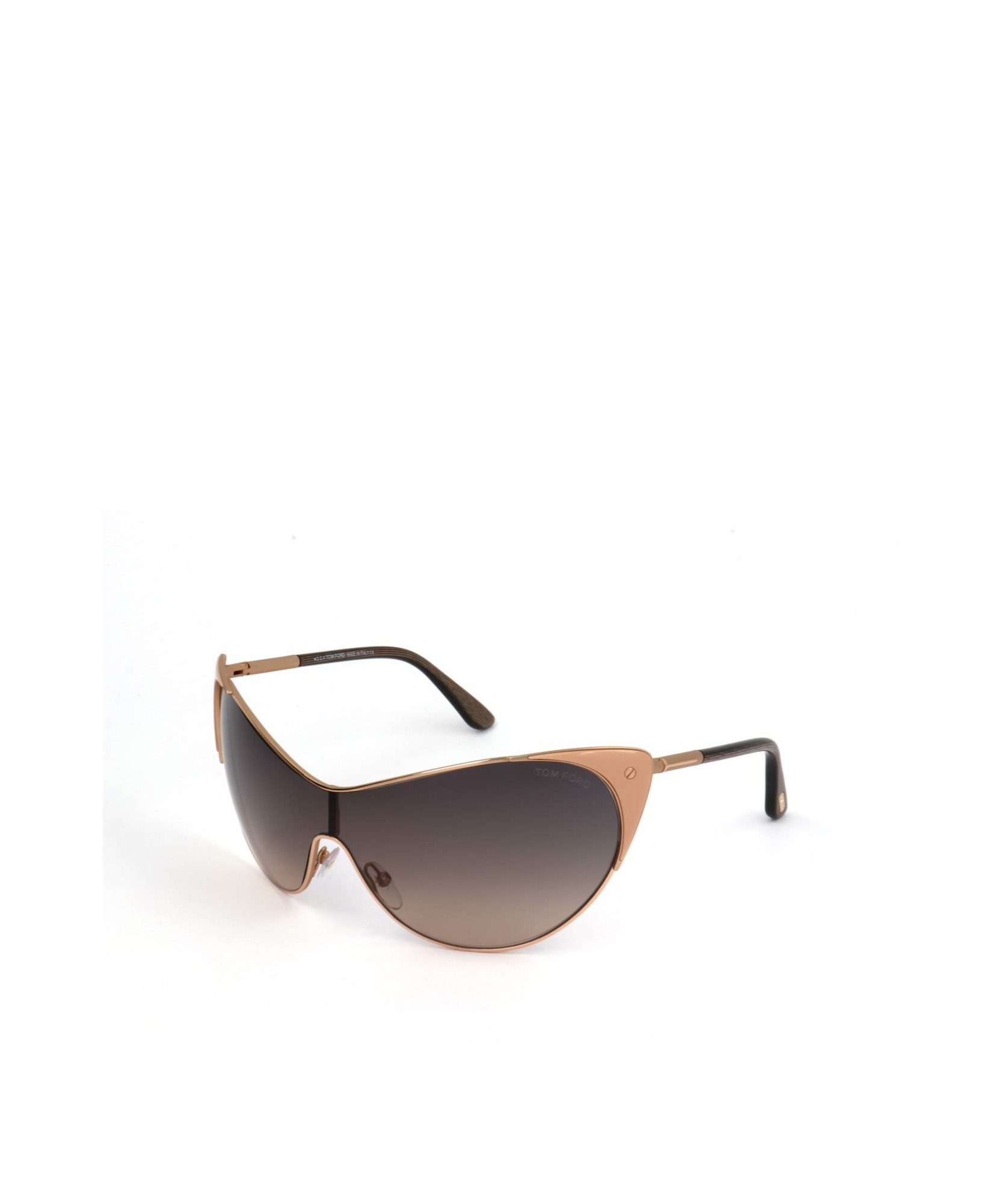 Tom Ford Geometric Sunglasses In Brown