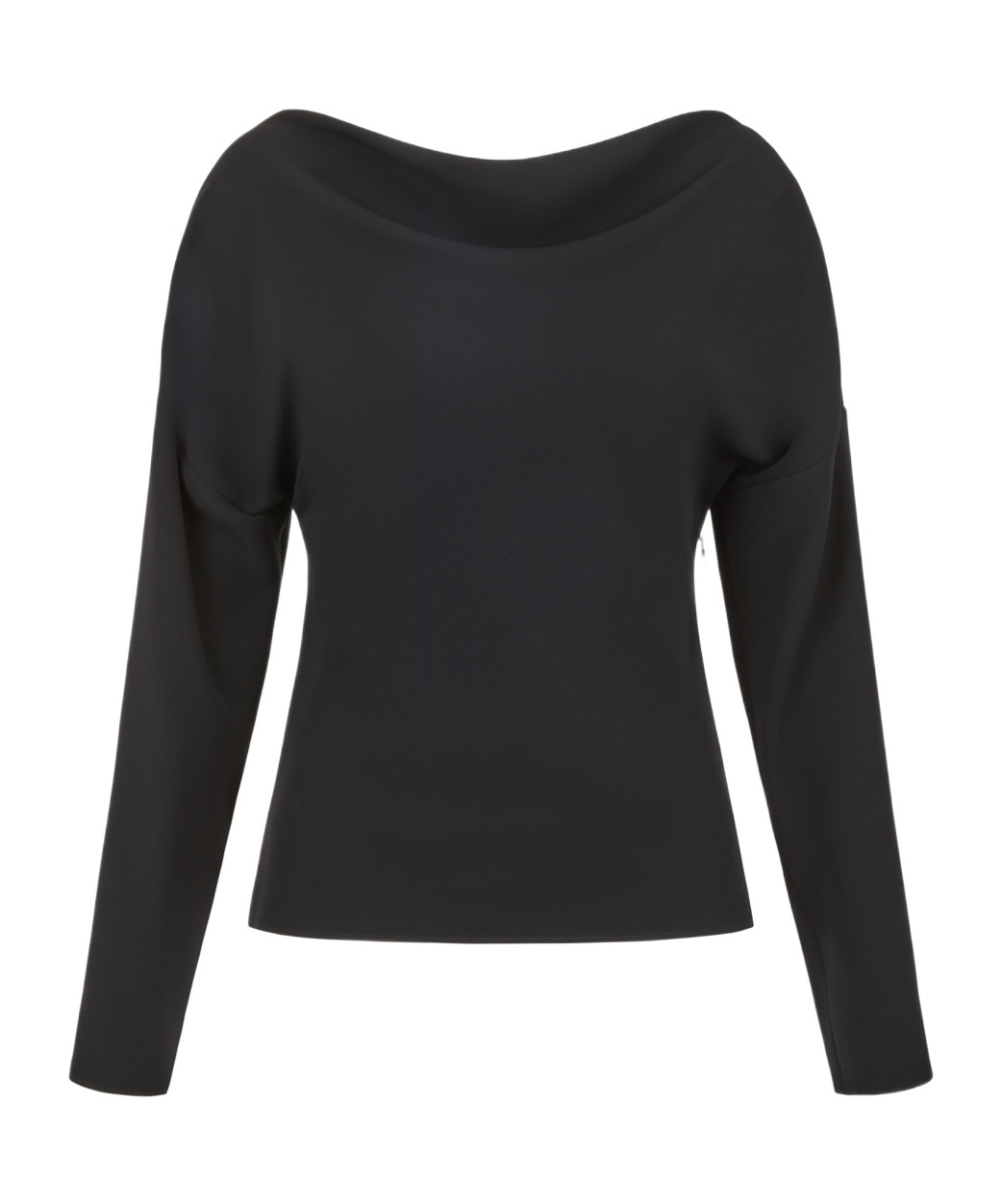 P.a.r.o.s.h Cowl-neck Blouse In Black