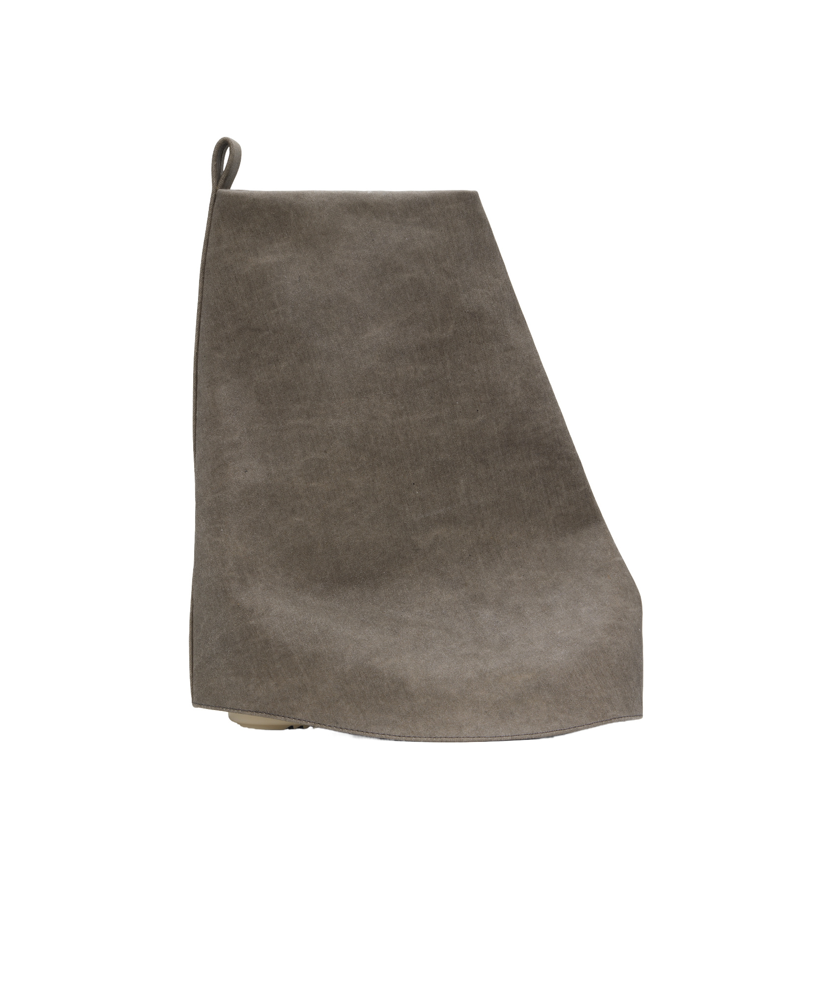 Rick Owens Drkshdw Pull-ring Short Boots In Green