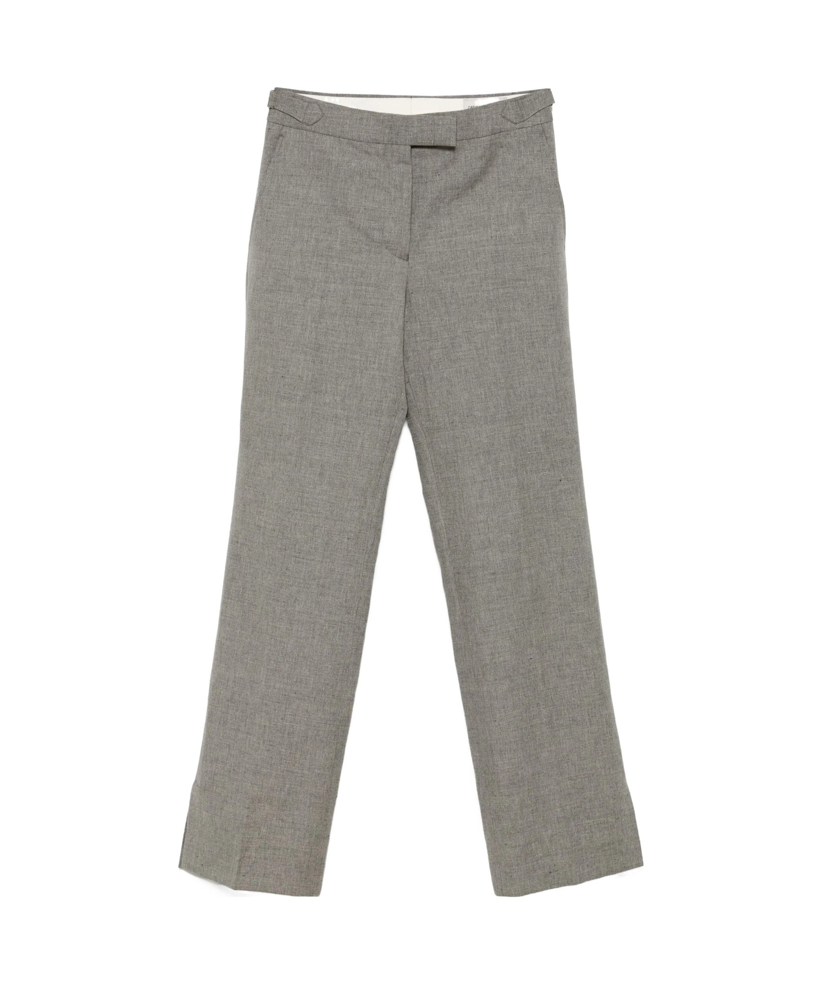 Shop Officine Generale Ilenia Trousers In Gray