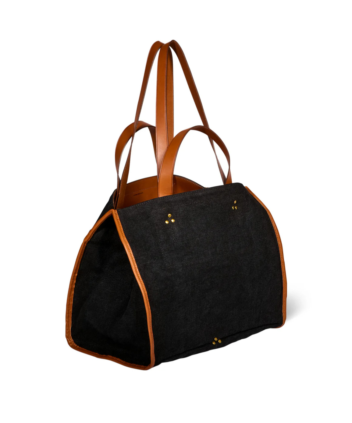 Jérôme Dreyfuss Double Handle Shoulder Bag In Black
