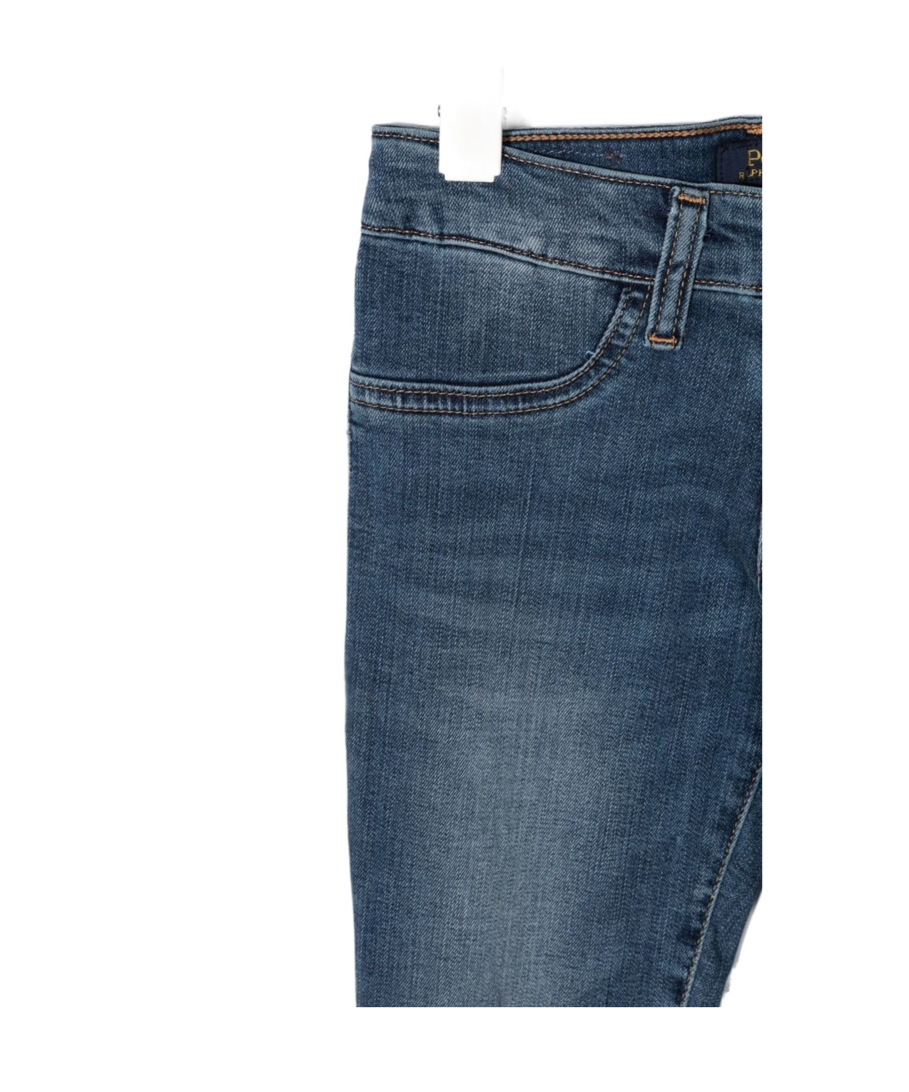 Polo Ralph Lauren Mid-rise Skinny Jeans In Blue