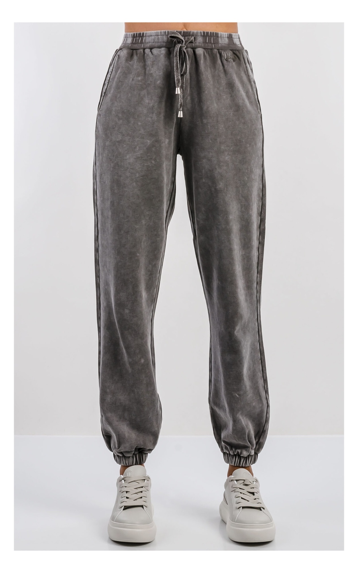 Shop Twinset Jog Pant Blk/wht