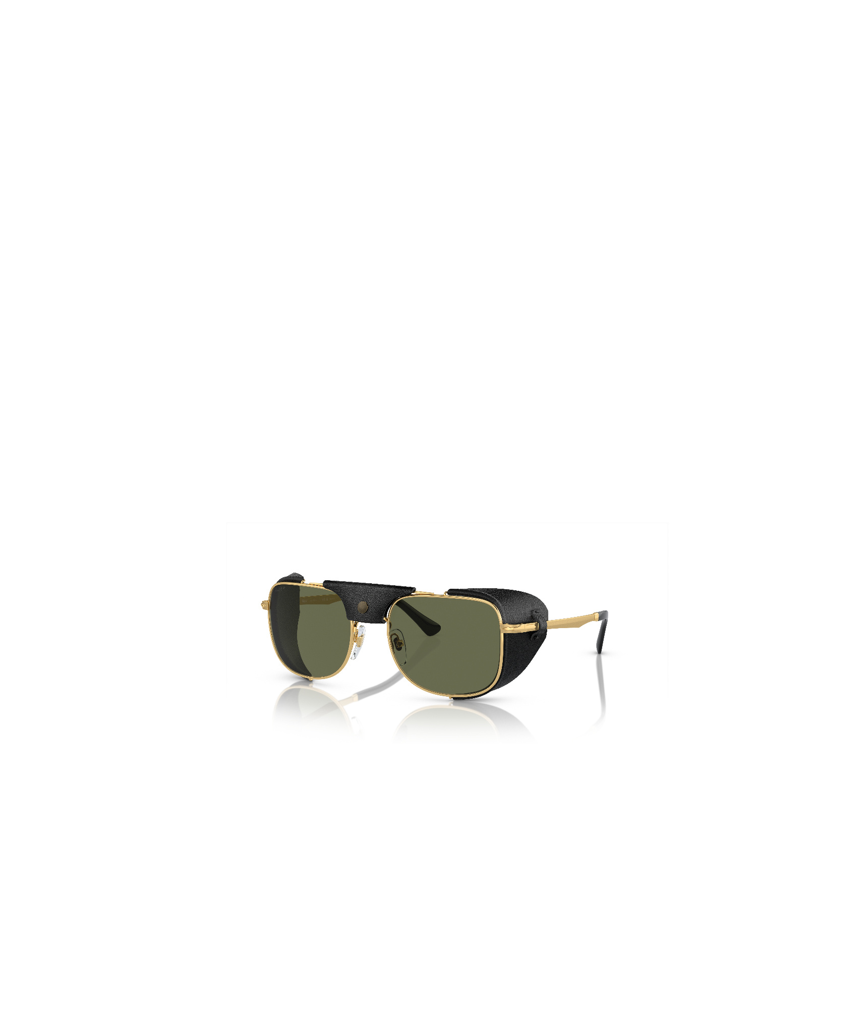 Persol Pilot-frame Sunglasses In Green