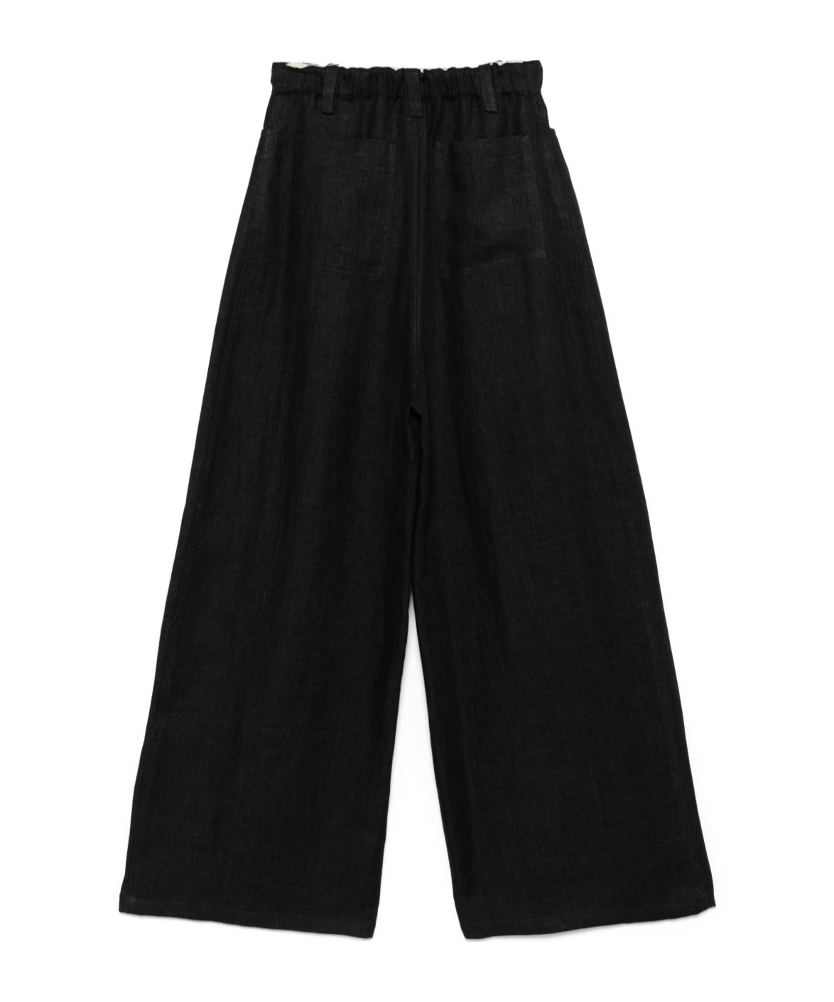 Alysi Linen Wide Leg Trousers
