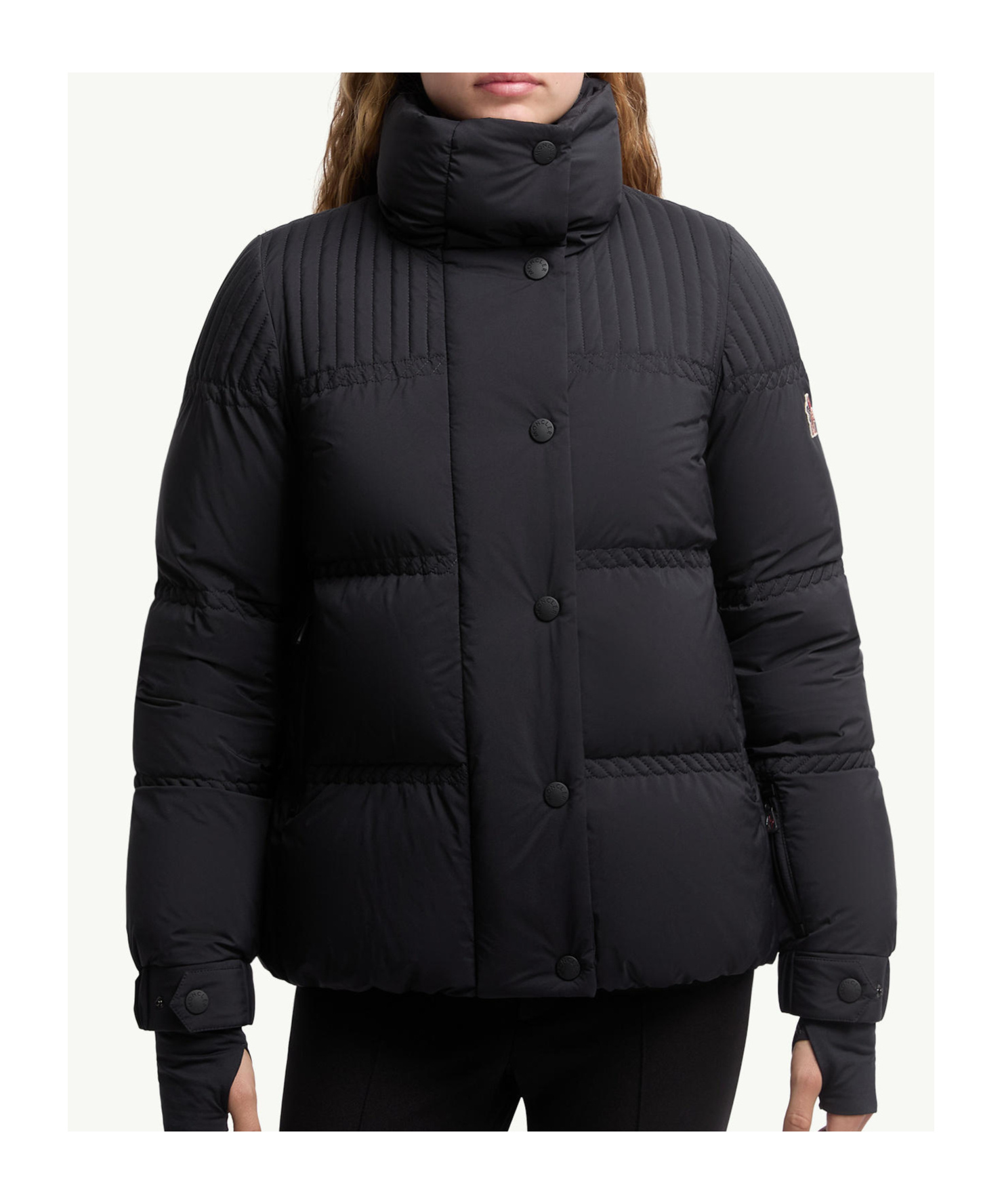 Moncler Grenoble Anglin Padded Jacket In Black