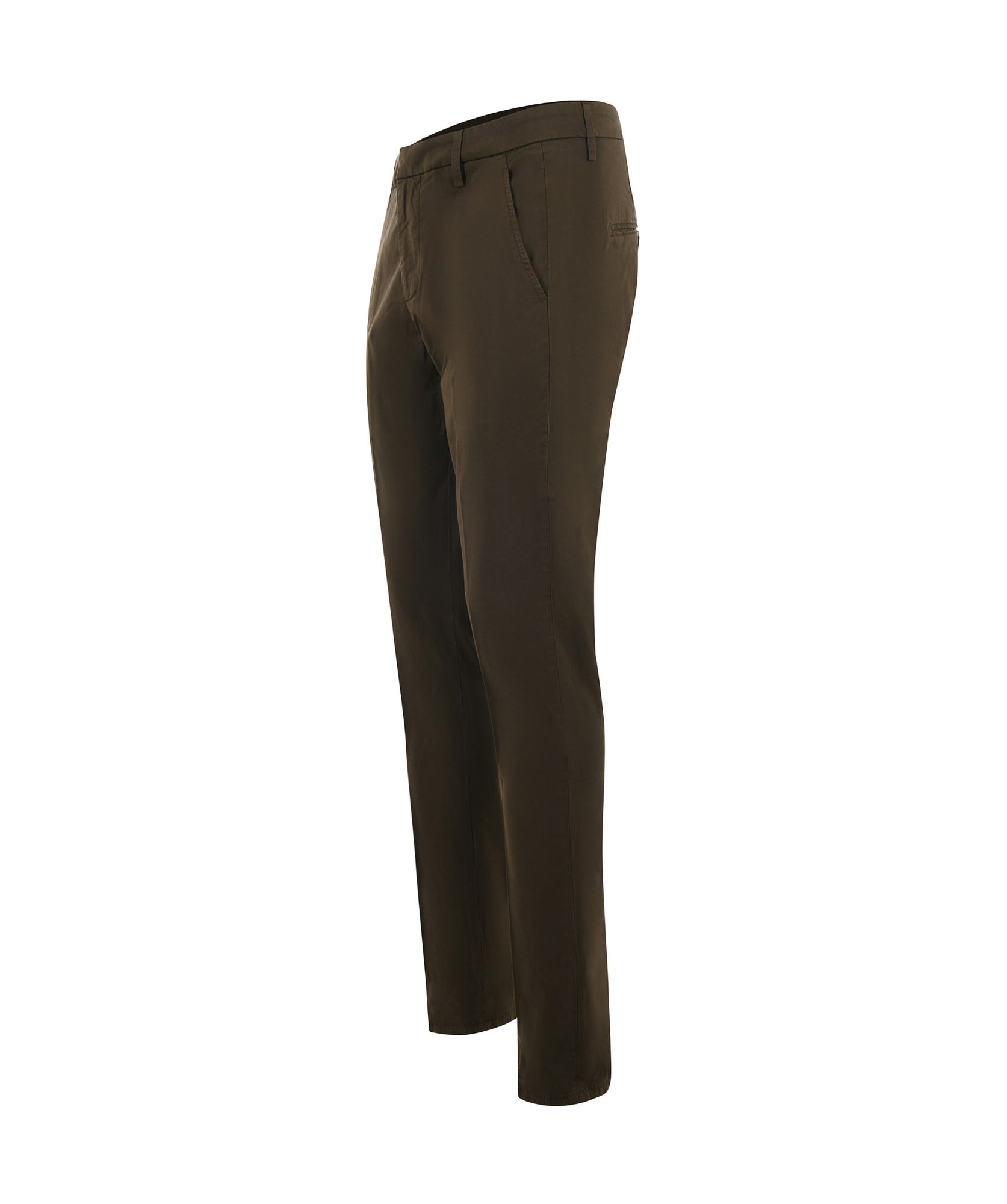 Dondup Men's Gaubert Cotton Chino Trousers In Black