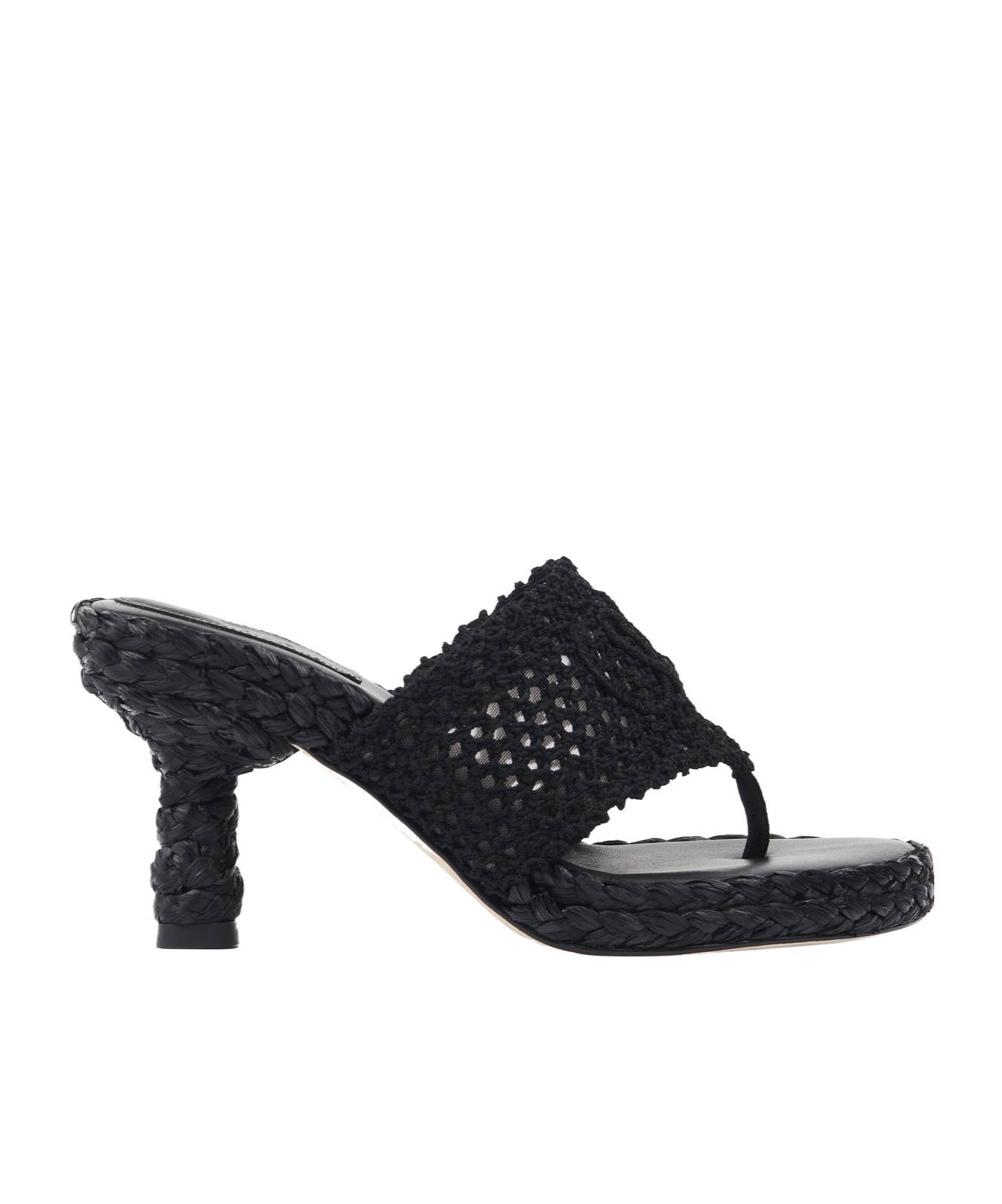 Chloé Isla High Heel Sandals In Black
