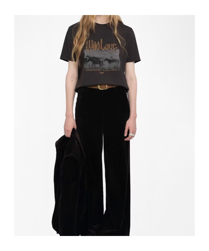 Zadig & Voltaire Short-sleeved T-shirt In Black