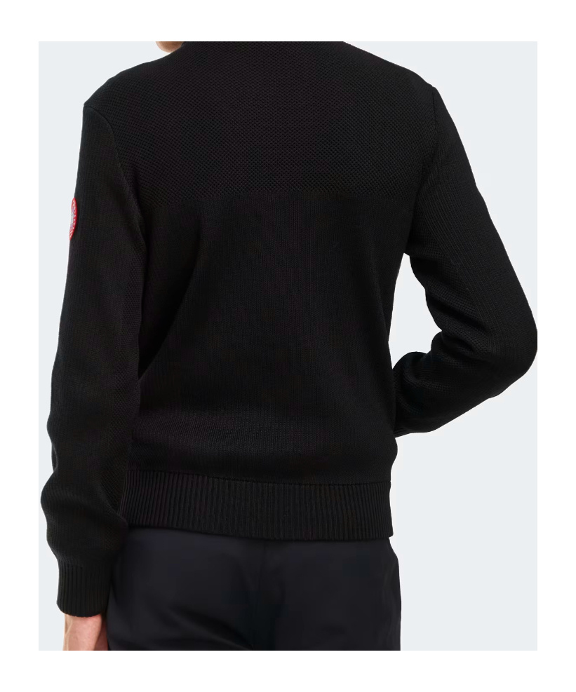Canada Goose Hybridge Knit Jacket In Black