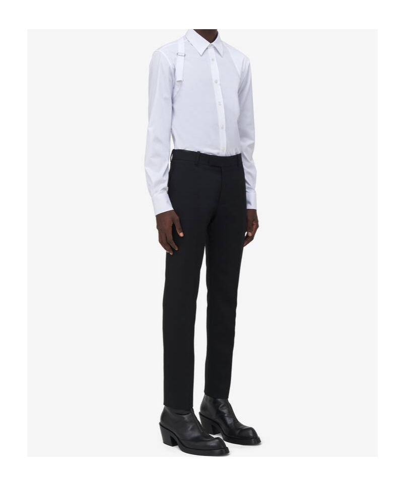 Alexander Mcqueen Harness Shirt In White