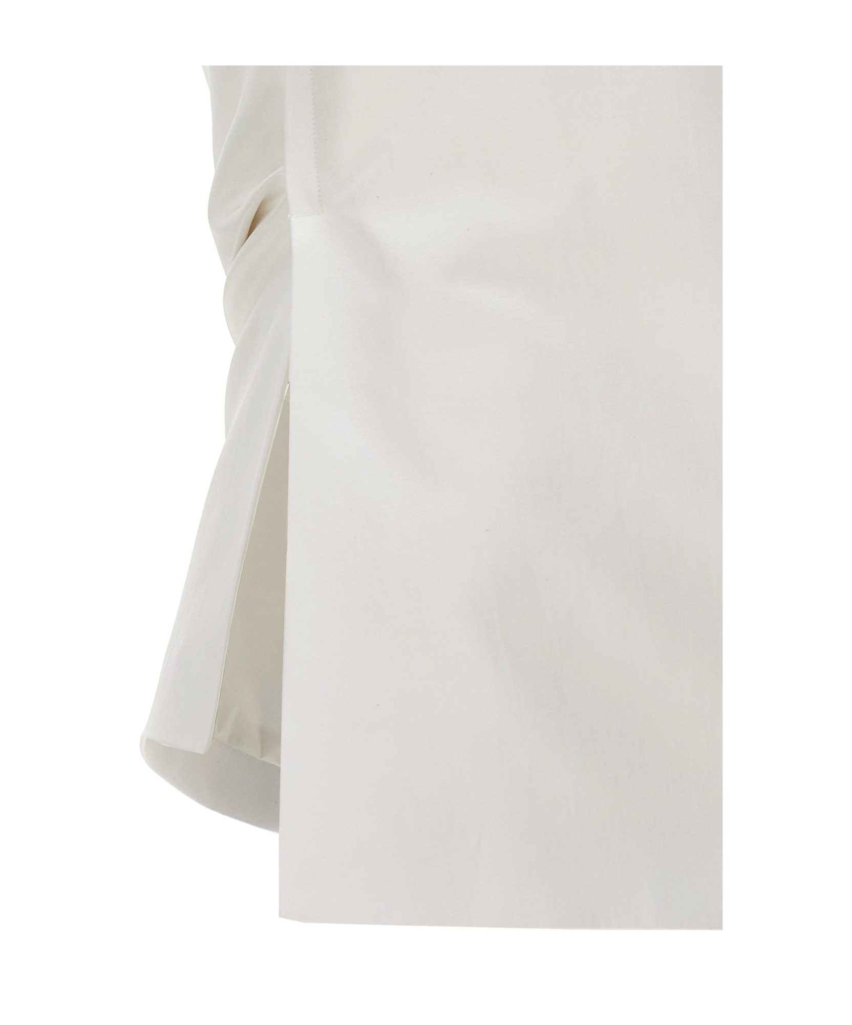 Sportmax White Adda Bustier Top In White