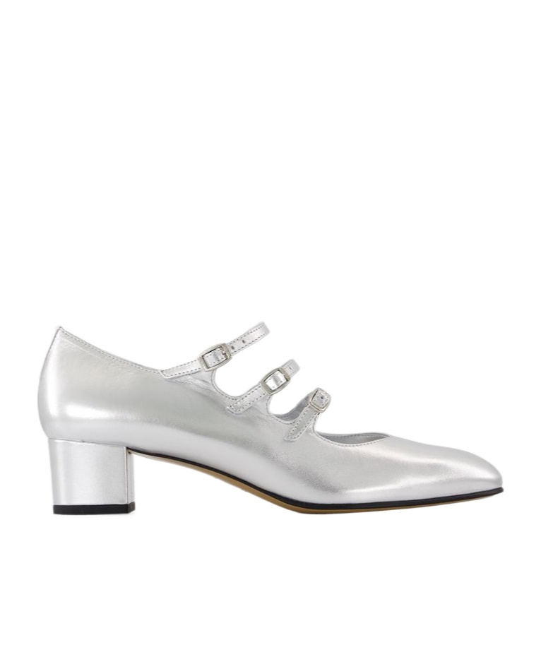 Shop Carel Paris Kina Mary Jane Shoes In Gray
