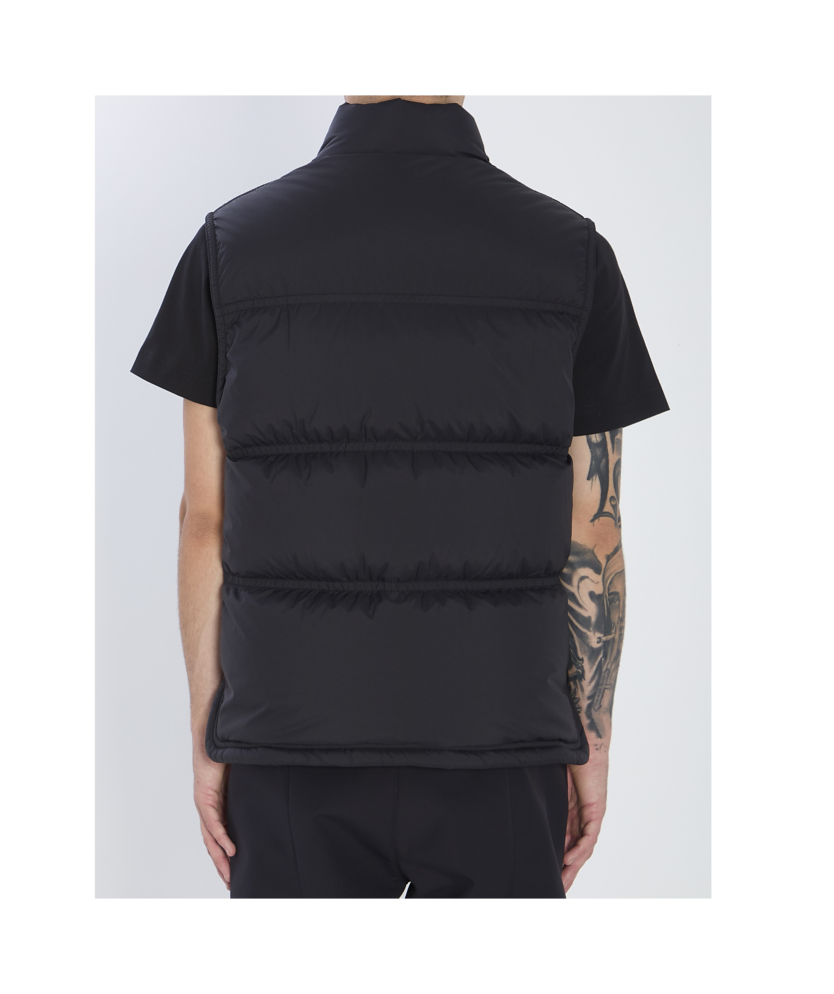 Moncler Grenoble Apres Ski Gilet In Black