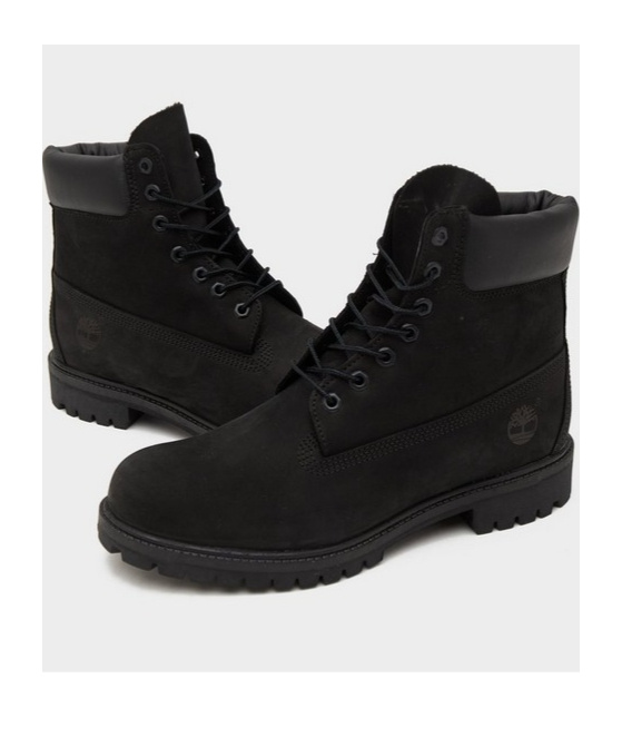 Shop Timberland Round-toe Lace-up Boots In Black