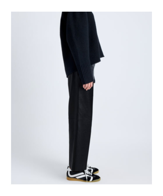 Proenza Schouler Noland Pant In Leather In Black