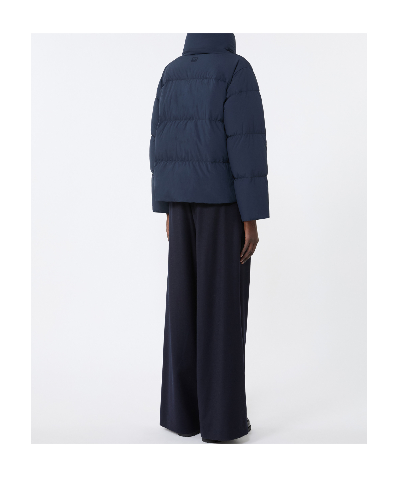 Weekend Max Mara Long Sleeve Cotton Coat In Blue