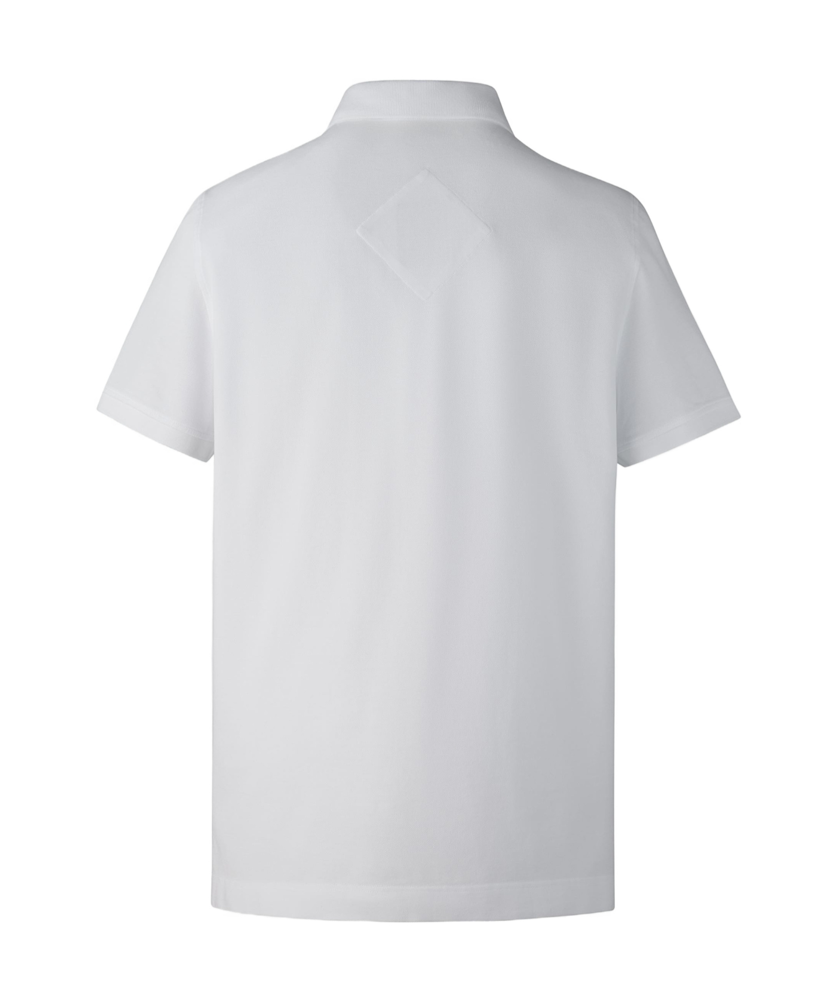 Canada Goose White Short-sleeve Polo Shirt With Traditional Collar In White