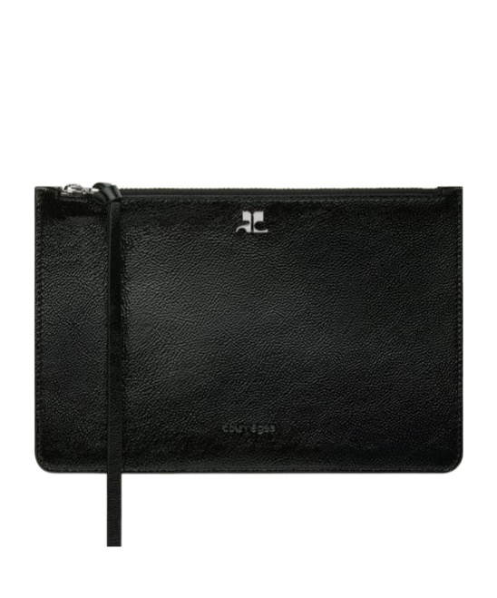 Courrèges Leather Clutch Bag