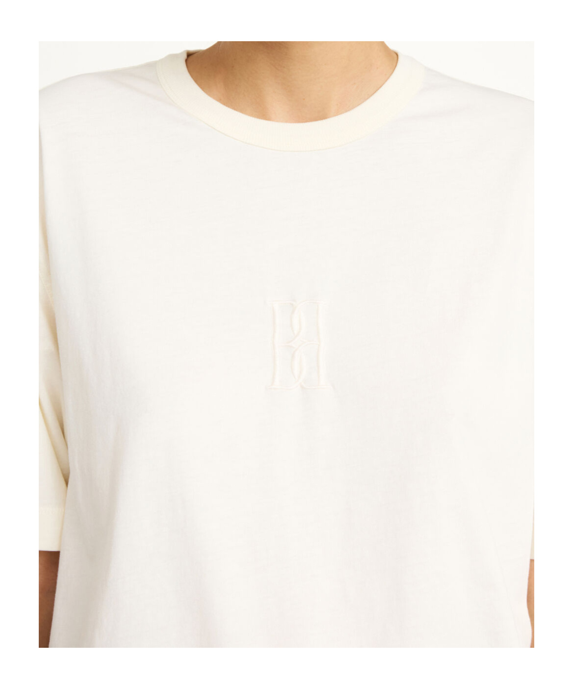 Shop By Malene Birger Fayeh T-shirt In Soft White