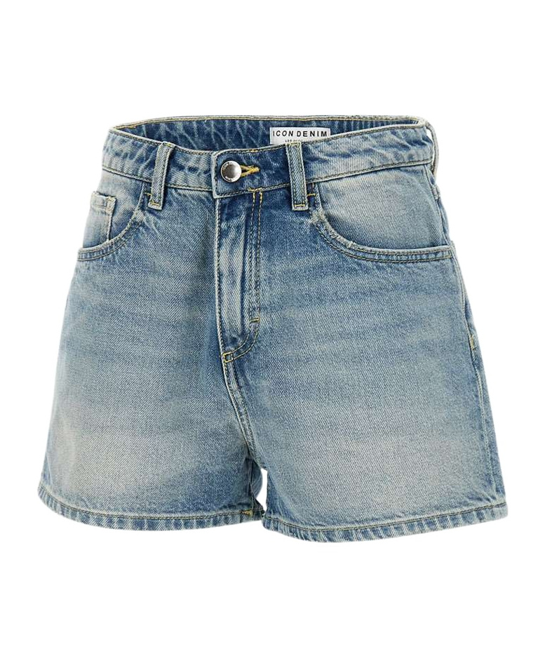 Shop Icon Denim Denim Shorts With Belt Loops